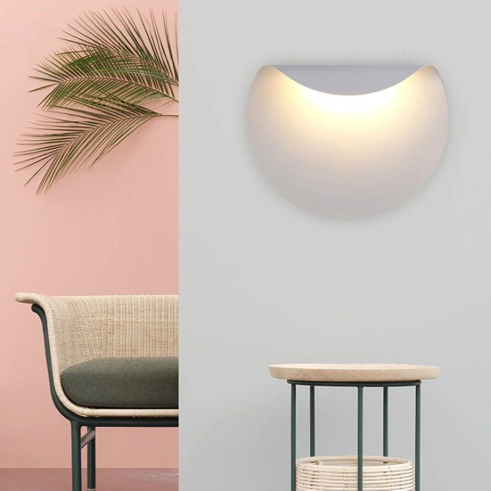 Applique Murale Blanche Minimaliste | Kyra - Designix Applique Murale