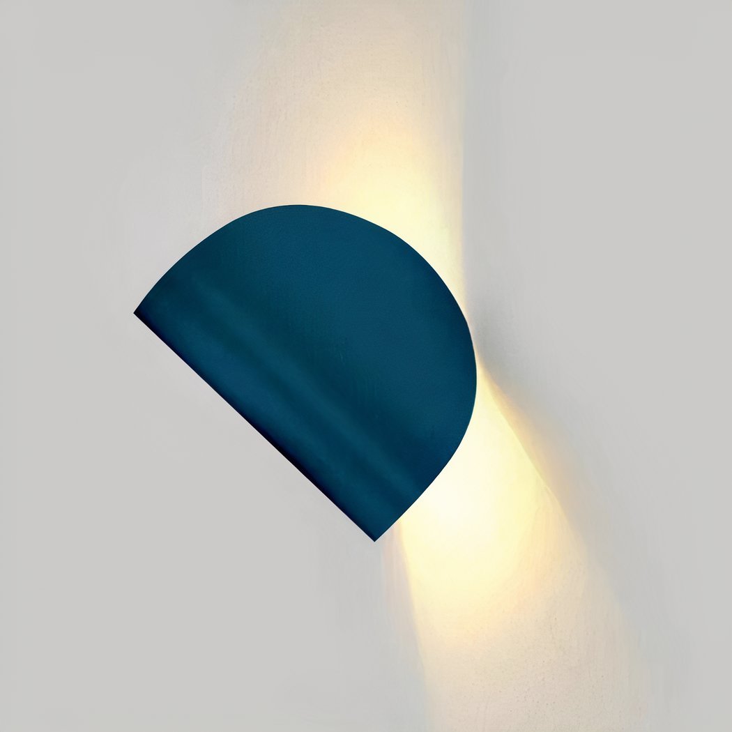 Applique Murale Bleu Design Minimaliste Rotative | Jemy - Designix Applique Murale