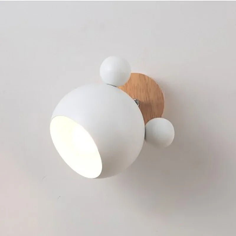 Applique Murale Bois Enfant | Caro - Designix Applique Murale Blanc