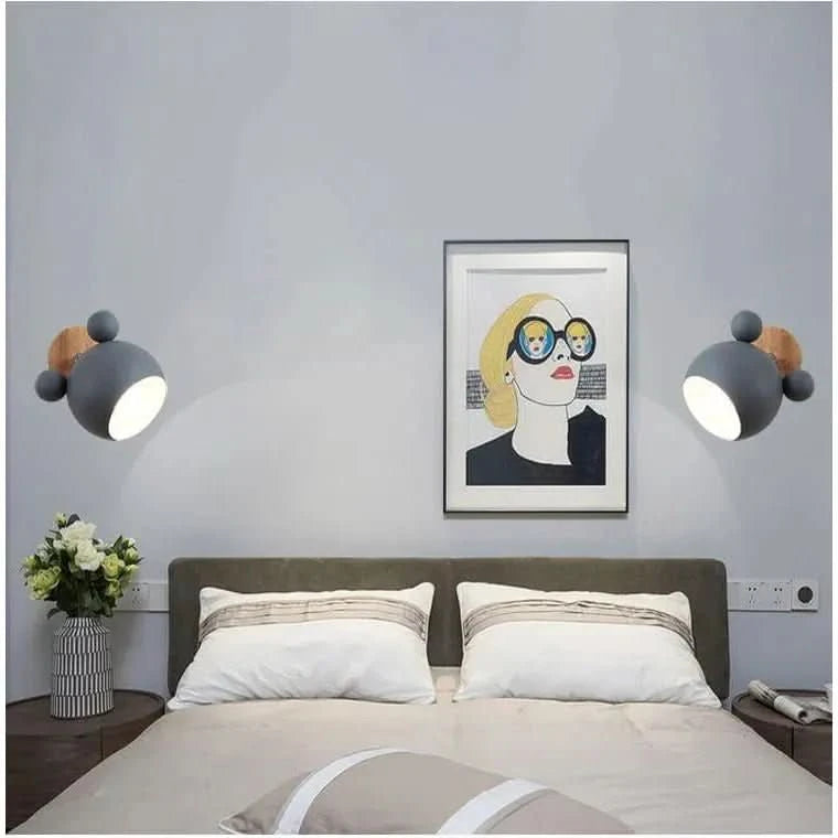 Applique Murale Bois Enfant | Caro - Designix Applique Murale Rose