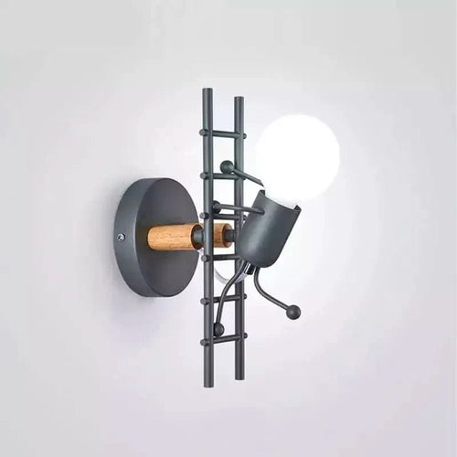 Applique Murale Bonhomme | Silhouette Lumineuse