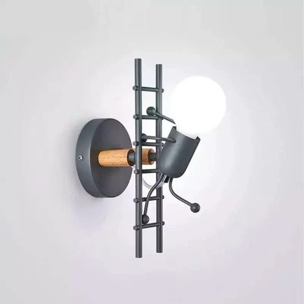Applique Murale Bonhomme | Silhouette Lumineuse
