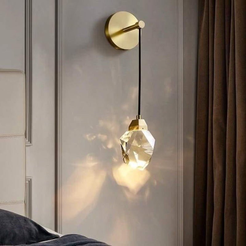 Applique Murale Contemporaine | Aelo - Designix Applique Murale Or