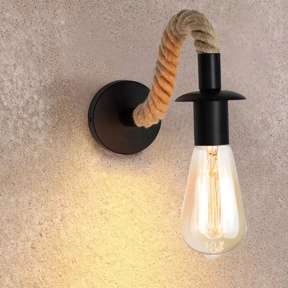 Applique Murale Corde | Charme Rustique - Designix Applique Murale