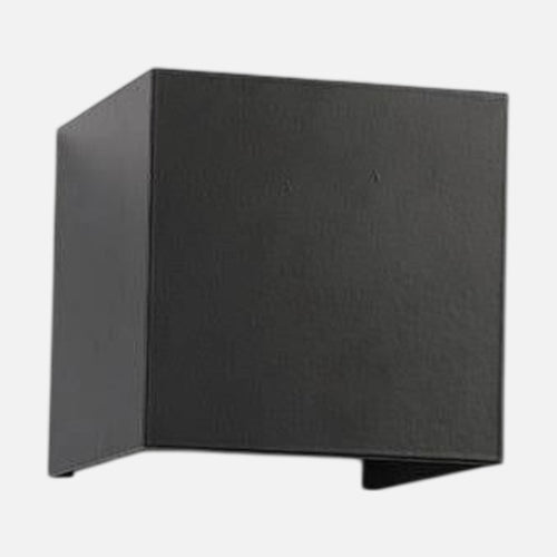 Applique murale extérieure LED cube, alu up & down | Uaso