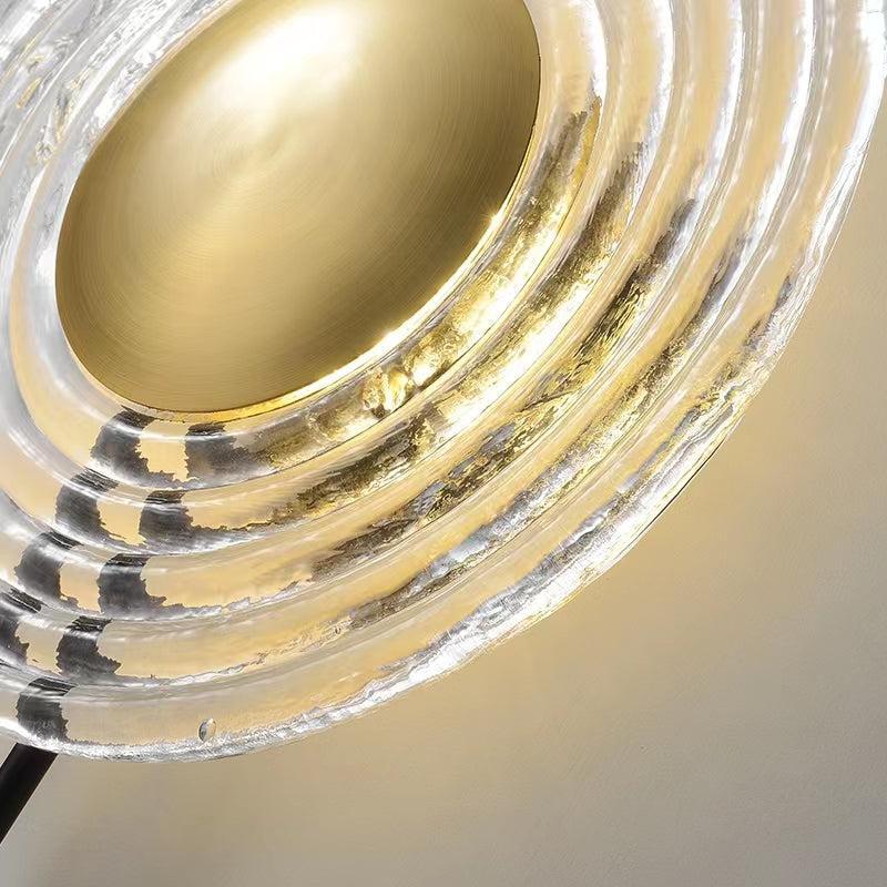 Applique Murale Extra Plate | Lueur d'Or - Designix Applique Murale Ambre Blanc Chaud