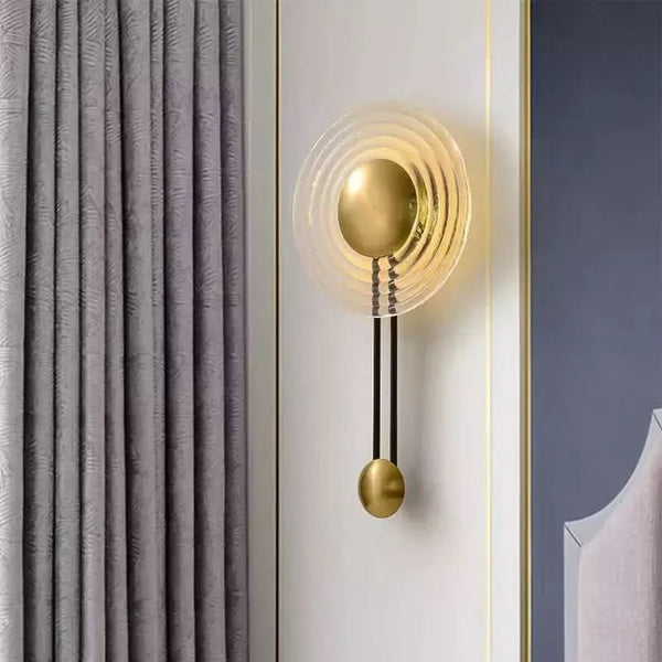 Applique Murale Extra Plate | Lueur d'Or