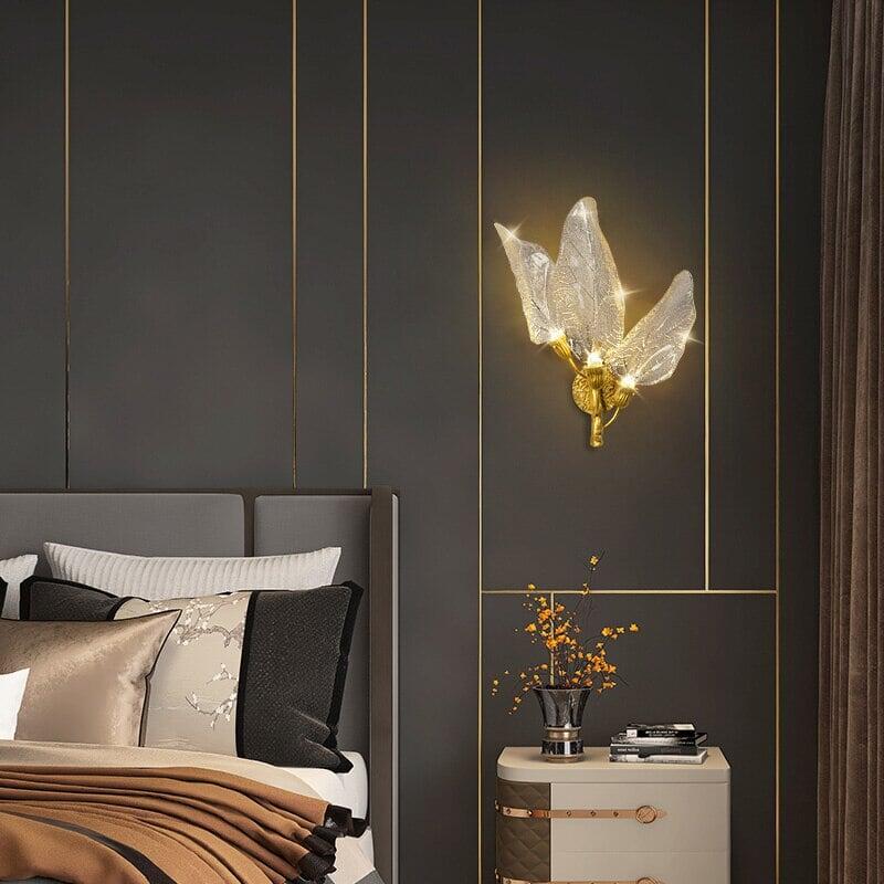 Applique Murale fleur | Axis - Designix Applique Murale Noir Blanc Chaud