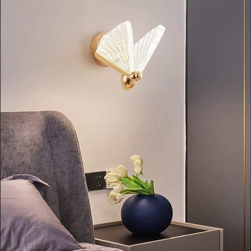 Applique Murale Interieur LED | Erao - Designix Applique Murale Or