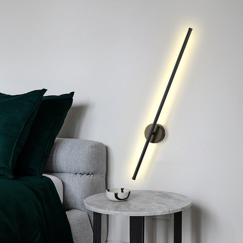 Applique Murale Leds Orientable | Orin - Designix Applique Murale noir 550cm Blanc chaud (2700 - 3500K)