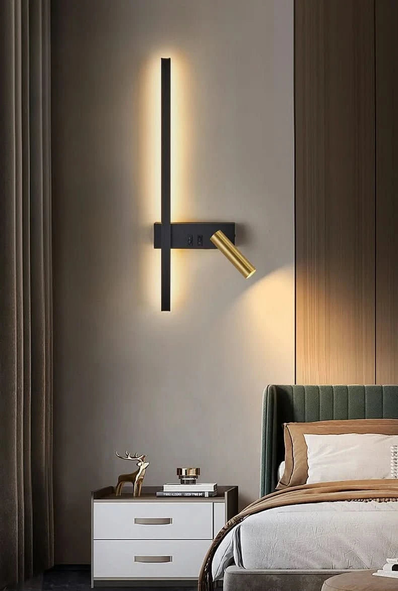Applique Murale Liseuse Luxe Hôtel | Vory - Designix Applique Murale Classic | Droite Blanc Chaud (2700 - 3500K)