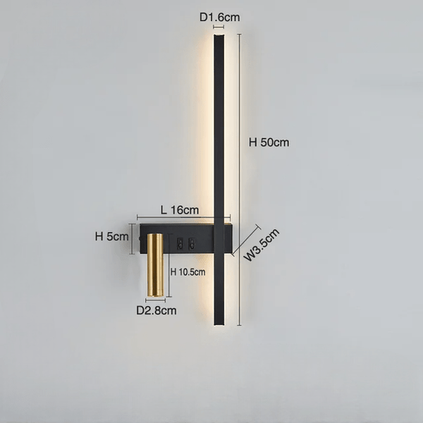 Applique Murale Liseuse Luxe Hôtel | Vory