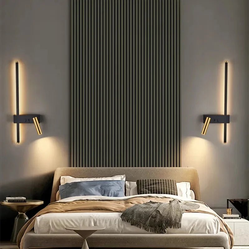 Applique Murale Liseuse Luxe Hôtel | Vory - Designix Applique Murale Classic | Droite Blanc Chaud (2700 - 3500K)