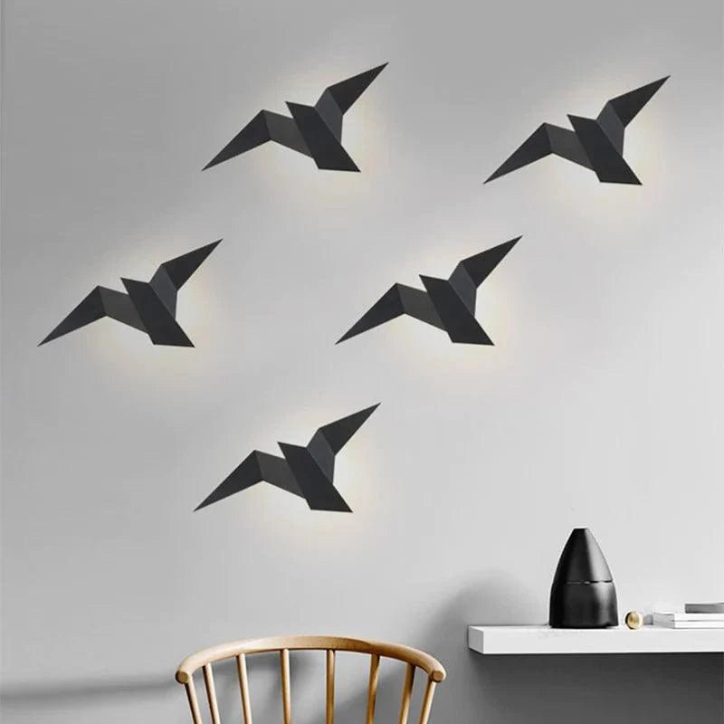 Applique Murale Oiseau | Kale - Designix Applique Murale Blanc