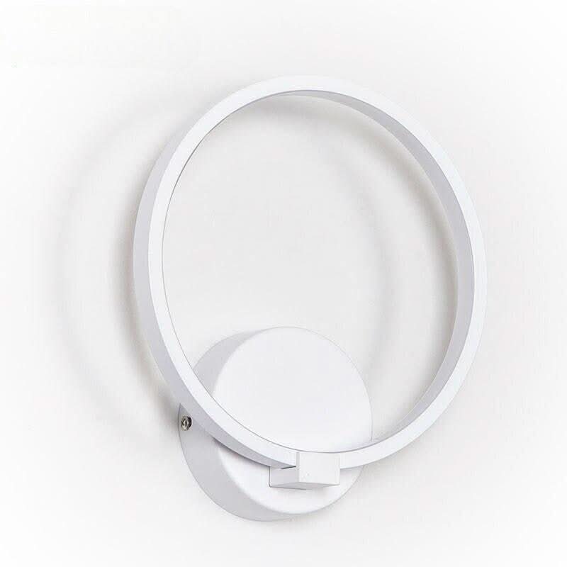 Applique Murale Ronde Blanche | Éclat Moderne