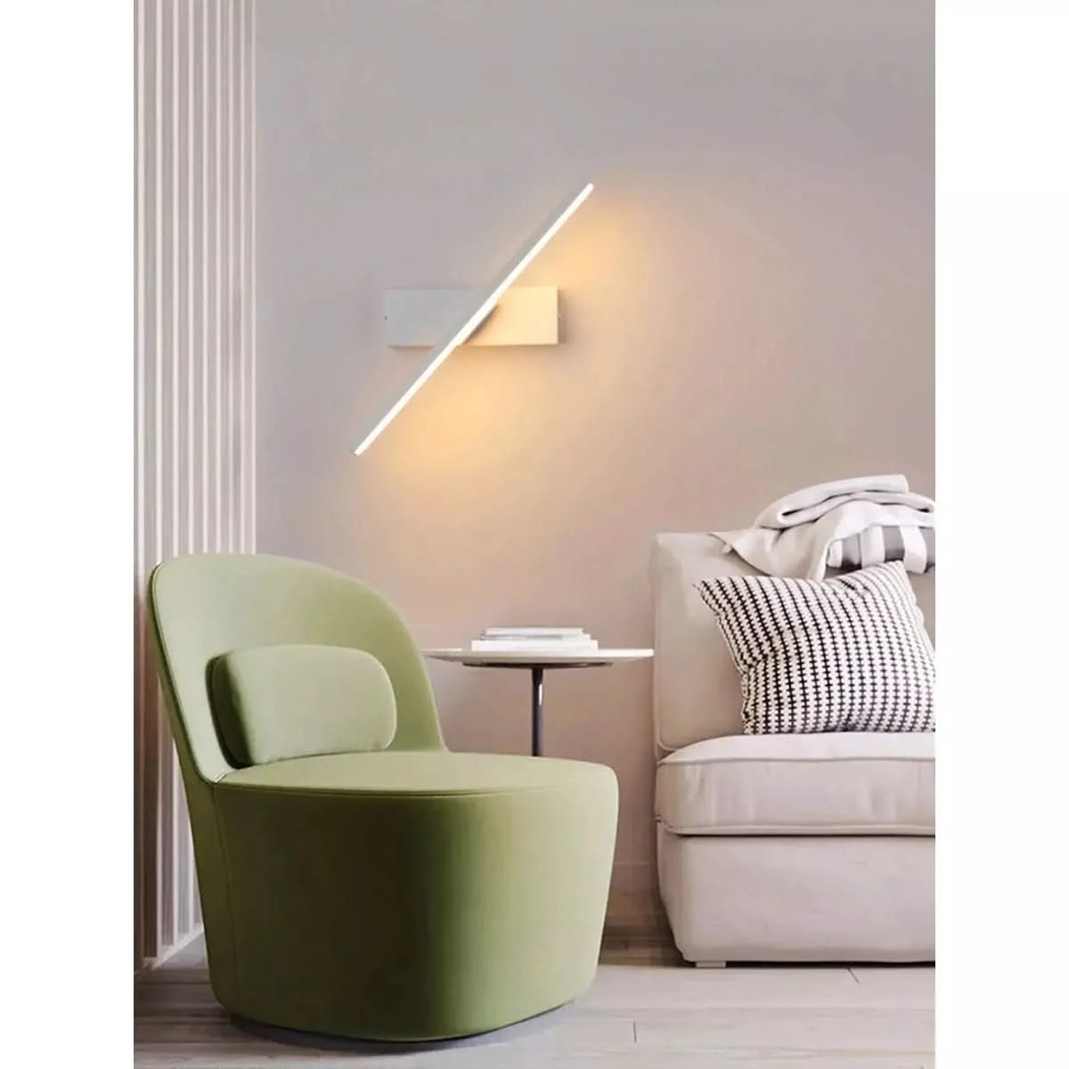 Applique Murale Rotative | Lumière Agile - Designix Applique Murale Noir | 30cm Blanc Chaud