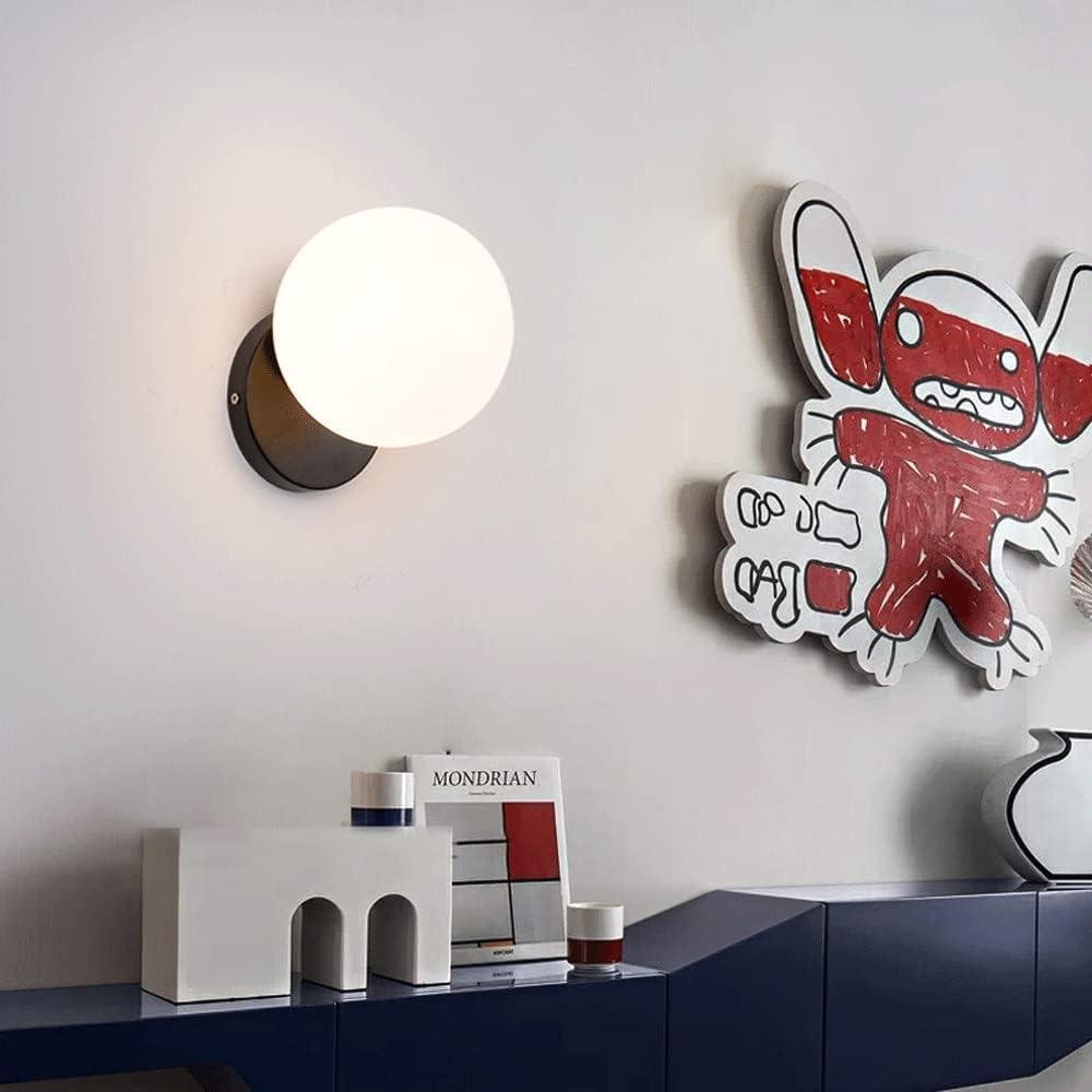 Applique Murale Salle à Manger | Lumière Dorée - Designix Applique Murale Noir | Opaque Blanc Chaud