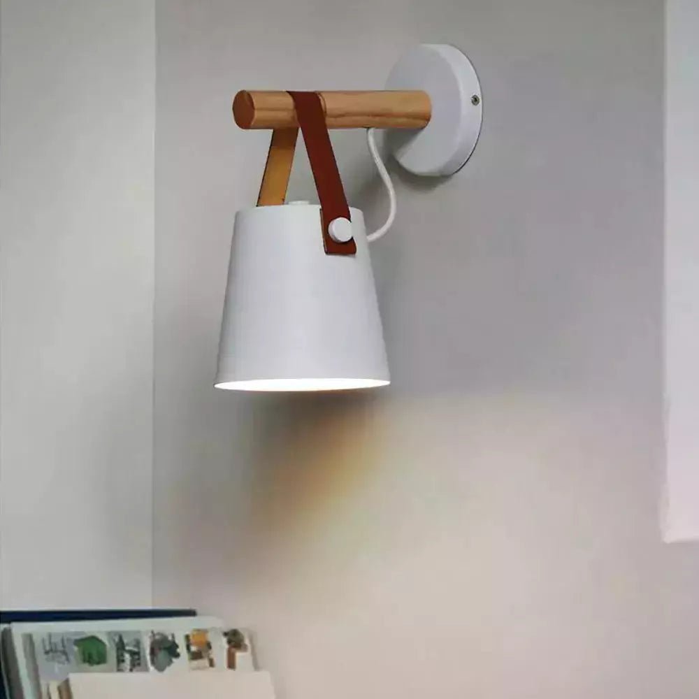 Applique Murale Scandinave Bois | Harmonie Nordique - Designix Applique Murale Blanc Blanc Chaud