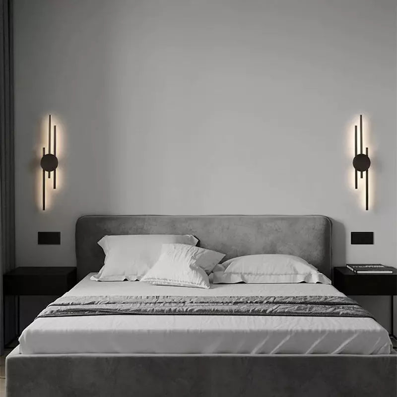 Applique Murale Scandinave | Lumière Nordique - Designix Applique Murale 2 tête Blanc Chaud (2700 - 3500K)