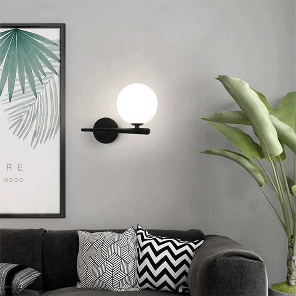 Applique Murale Tableau | Sphère Lumineuse - Designix Applique Murale Noir Blanc Chaud