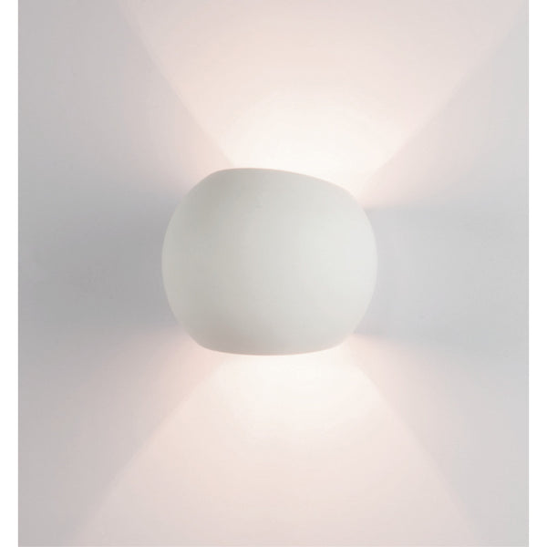 Applique Direct/Indirect ZAMBELIS G9 DESIGN Blanc Sans Source 180028