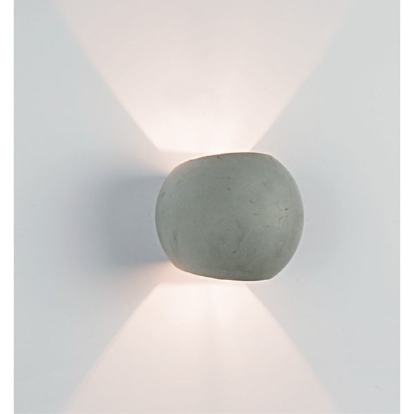 Applique Direct/Indirect ZAMBELIS G9 DESIGN Beton Sans Source 180021