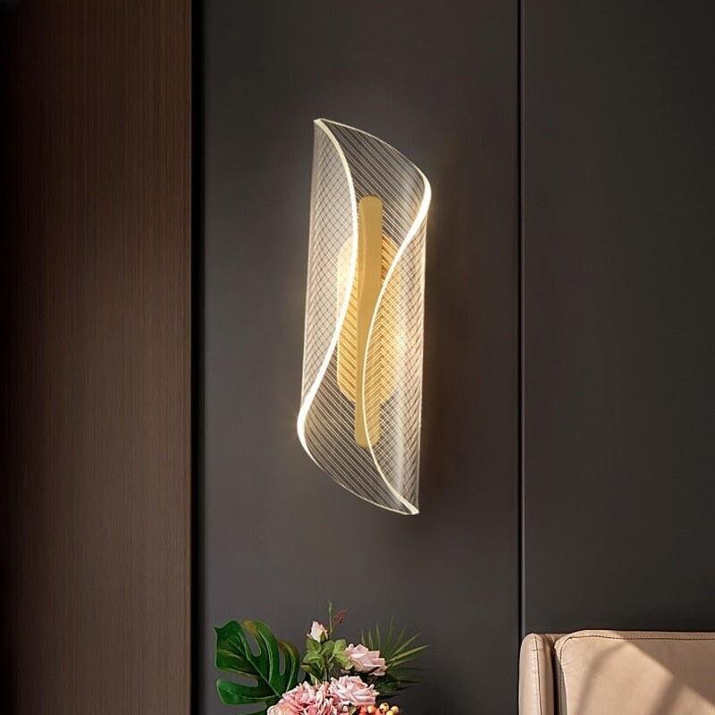 Appliques Murales Design Haut de Gamme | Éclat Doré - Designix Applique Murale Blanc Chaud 3000K
