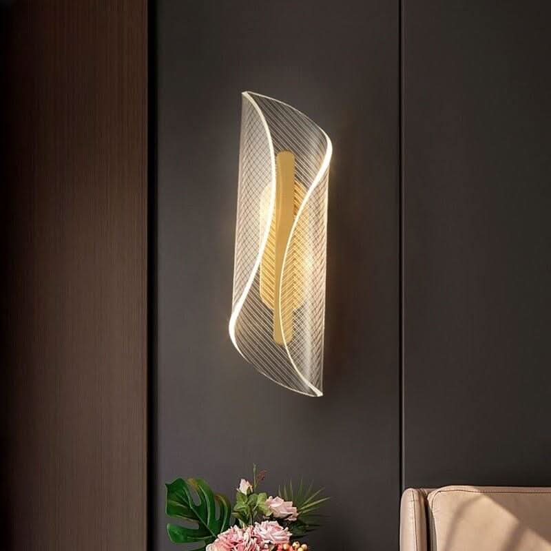 Appliques Murales Design Haut de Gamme | Éclat Doré - Designix Applique Murale Blanc Chaud 3000K
