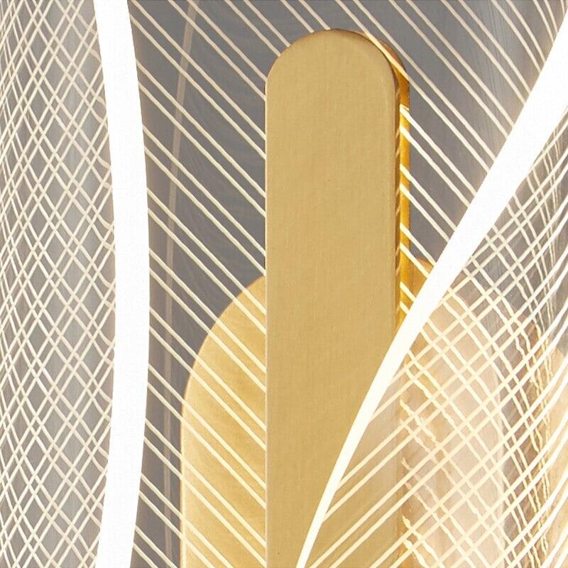 Appliques Murales Design Haut de Gamme | Éclat Doré - Designix Applique Murale Blanc Chaud 3000K