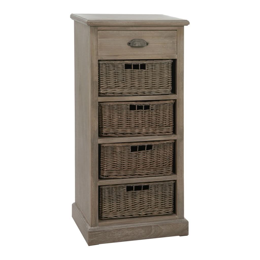 Armoire de Cuisine Paniers et Tiroir | Gori - Designix Armoire
