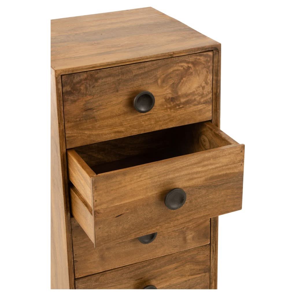Armoire en Bois de Mangue à Tiroirs | Jira - Designix Armoire