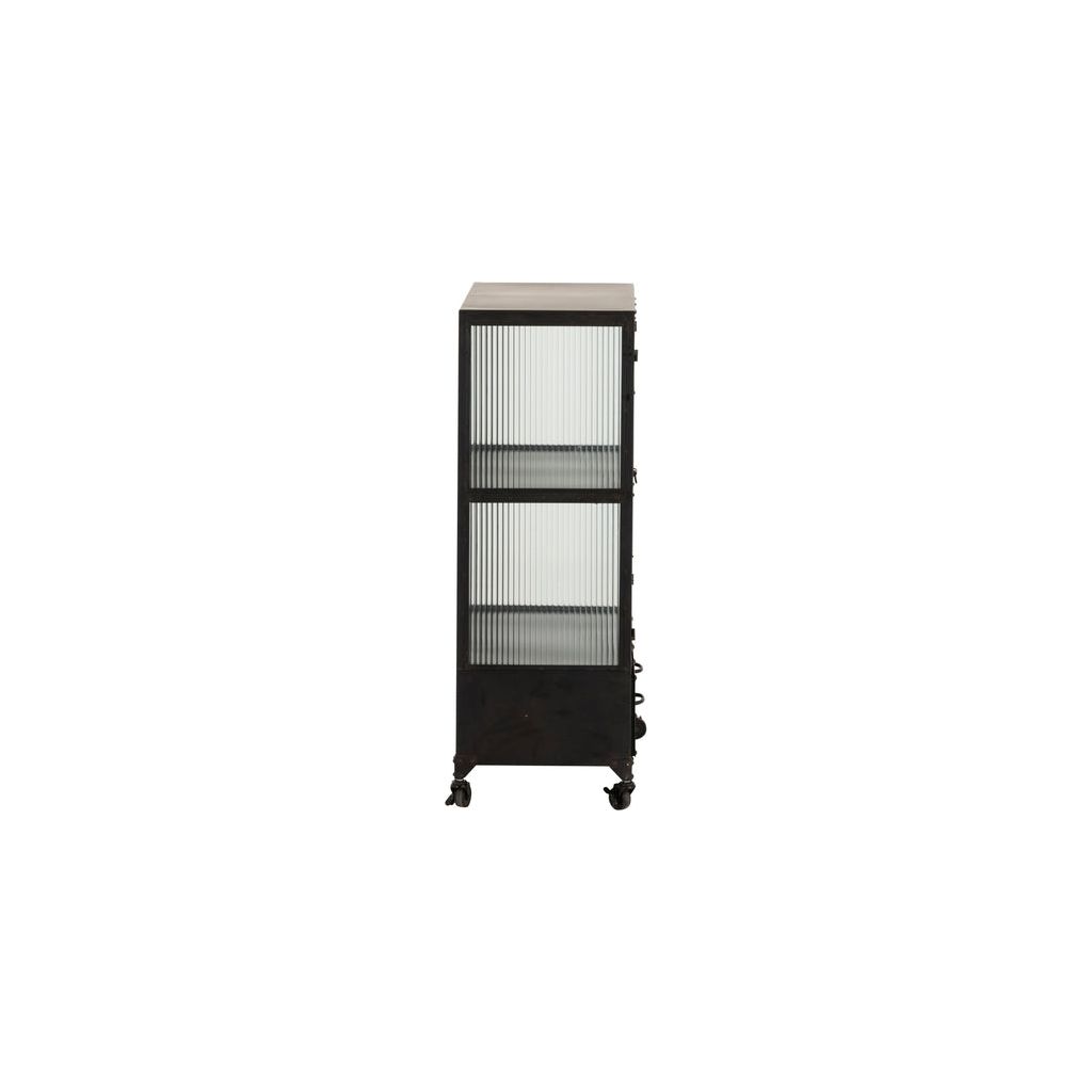 Armoire Métallique Noir 3 Portes | Dena - Designix Armoire
