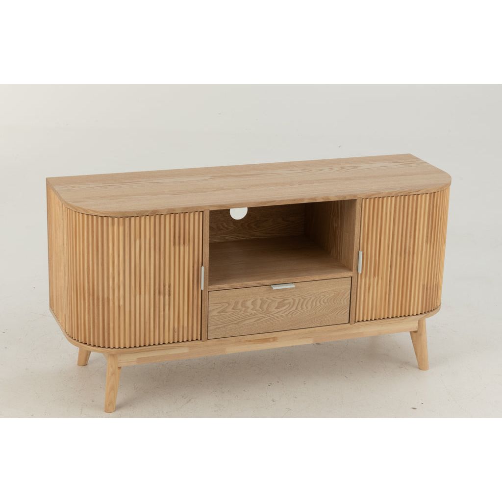 Armoire Petite Arrondie Naturelle | Helo - Designix Armoire