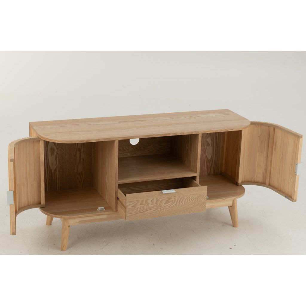 Armoire Petite Arrondie Naturelle | Helo - Designix Armoire