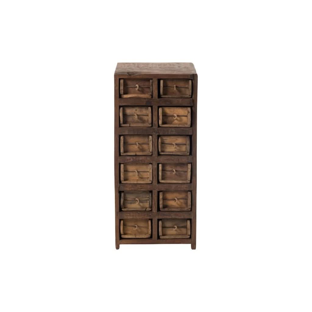 Armoire Tiroirs Bois Recyclé | Orie - Designix Armoire