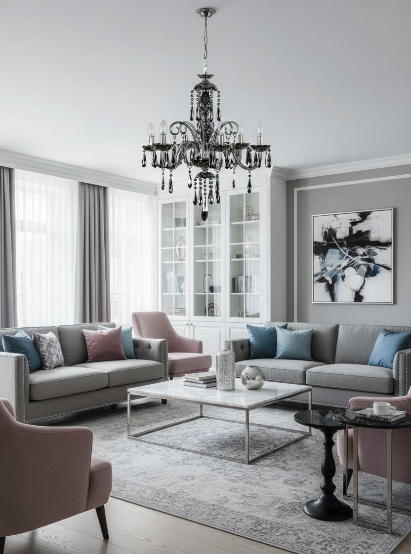 Lustre en cristal ATCH06A