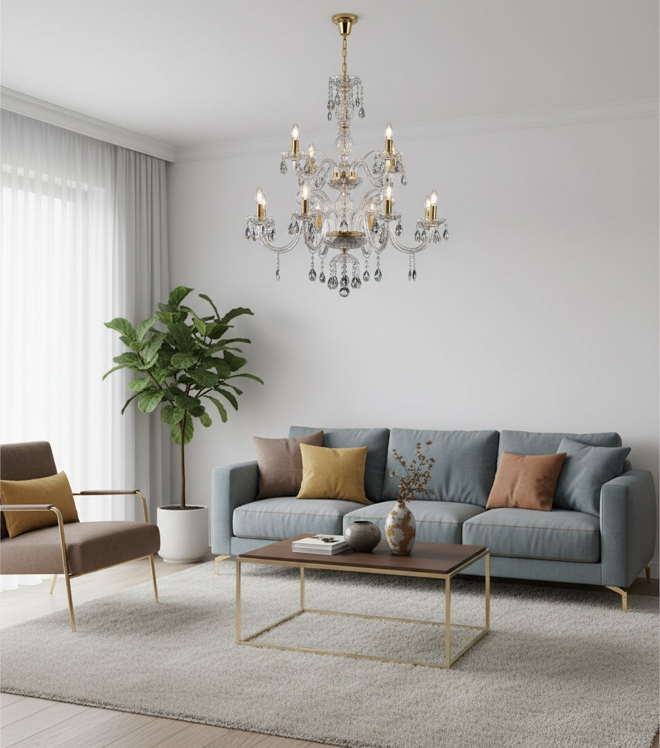 Lustre en cristal