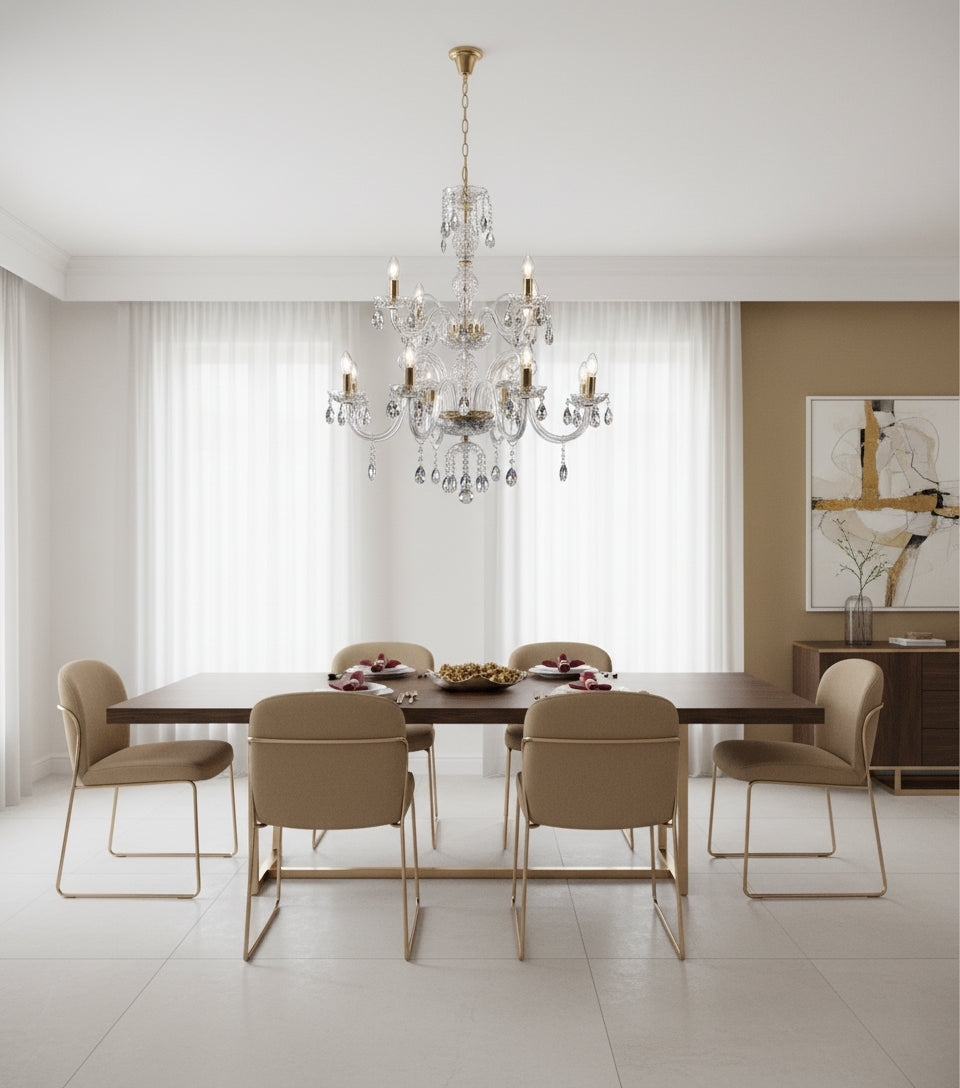Lustre en cristal