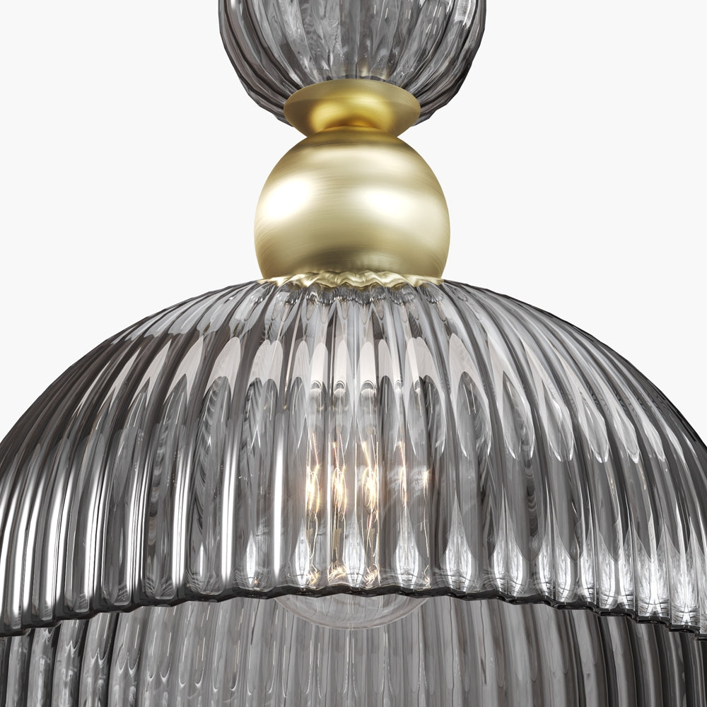 Antic Suspension luminaire doré