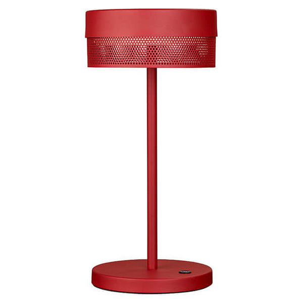 Lampe extérieure Mesh-B rouge, H 30 cm