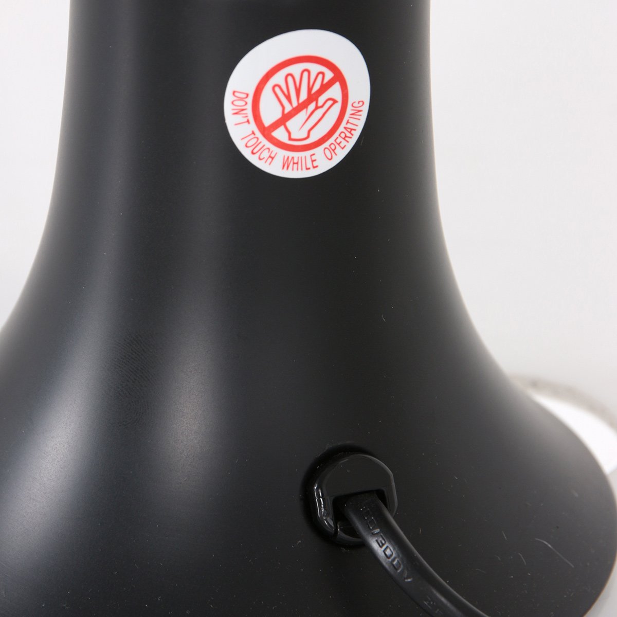 Lampe à poser Volcan noir