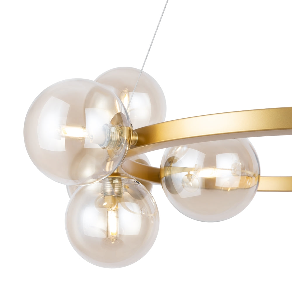 Dallas Suspension luminaire doré