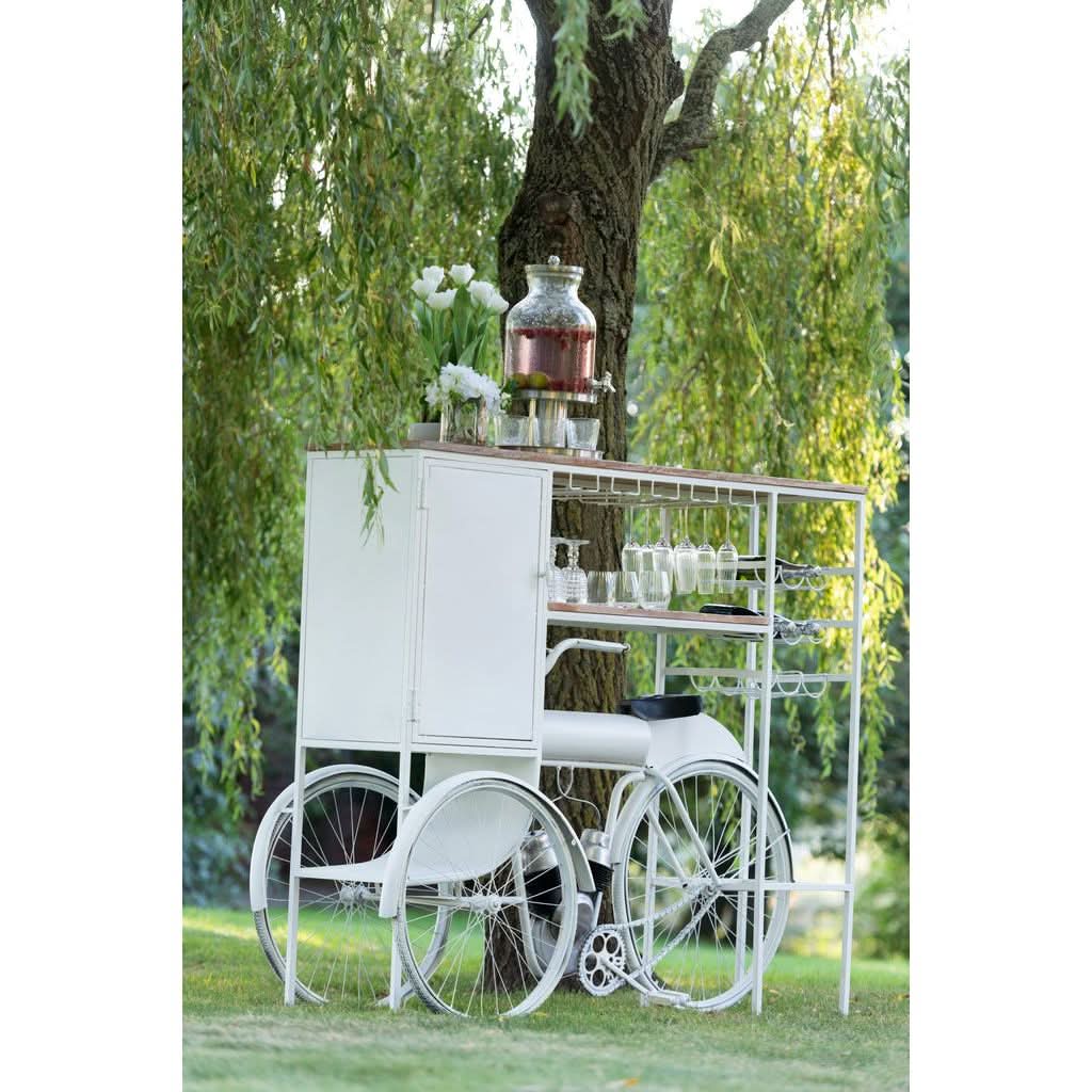 Bar Vélo Métal Bois Mangue | Olae - Designix