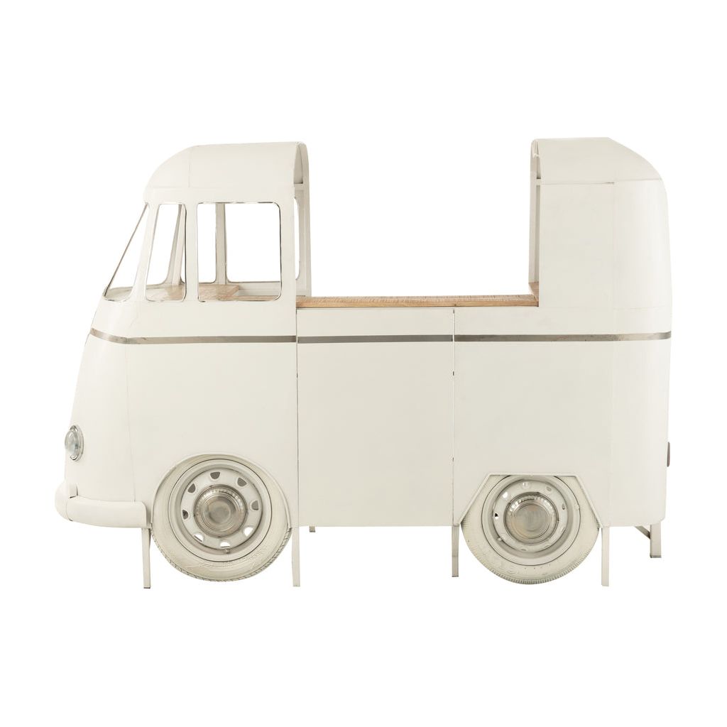 Barre Omnibus Fer Blanc | Pera - Designix