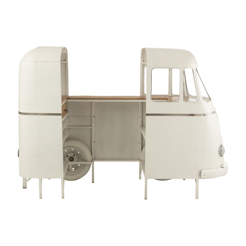 Barre Omnibus Fer Blanc | Pera - Designix