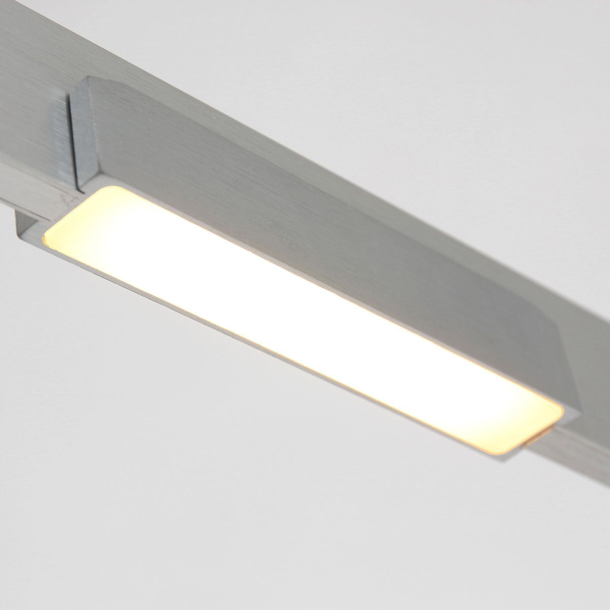 Suspension luminaire Bloc argenté