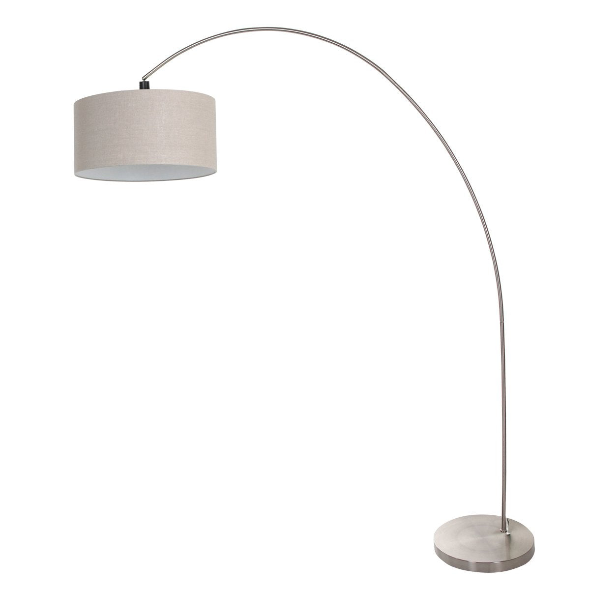 Lampadaire Solva argenté