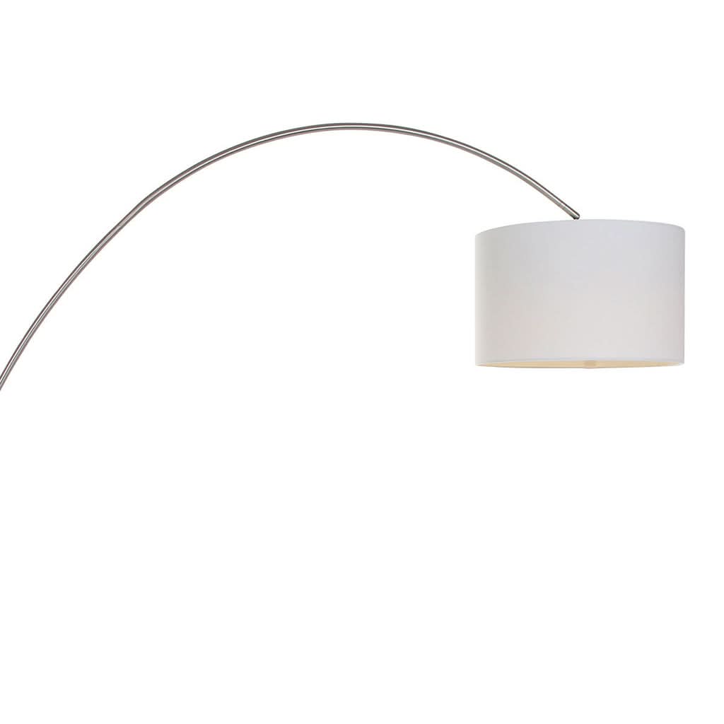 Lampe de sol Booglamp Solva 7977ST en acier. | Designix - - https://designix.fr
