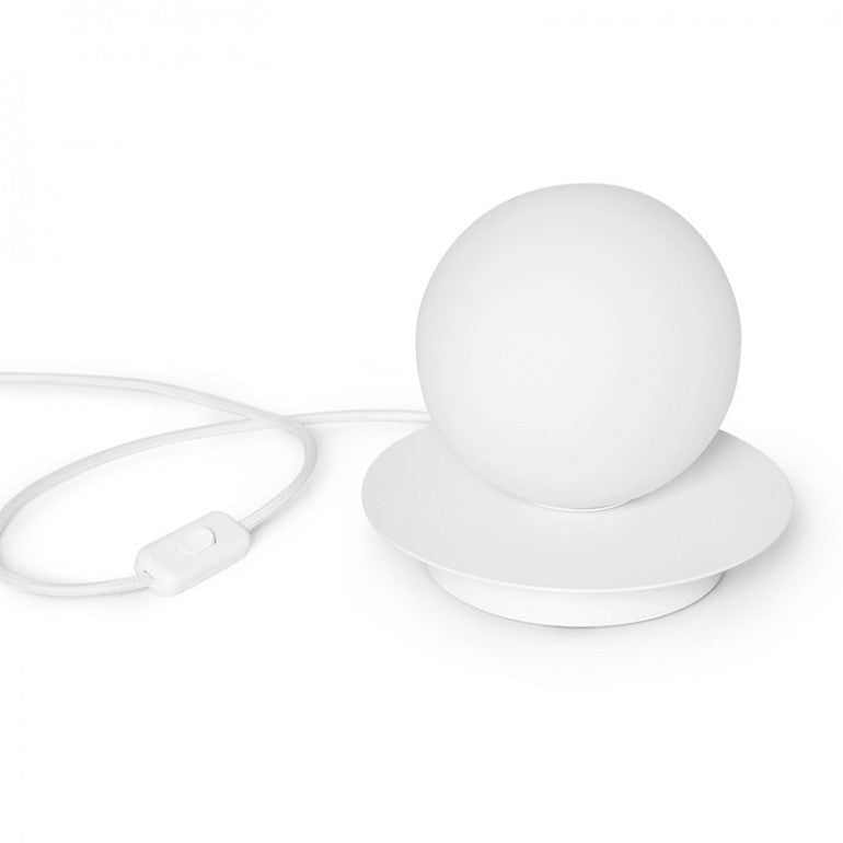 Lampe à poser BORRA ST Blanc