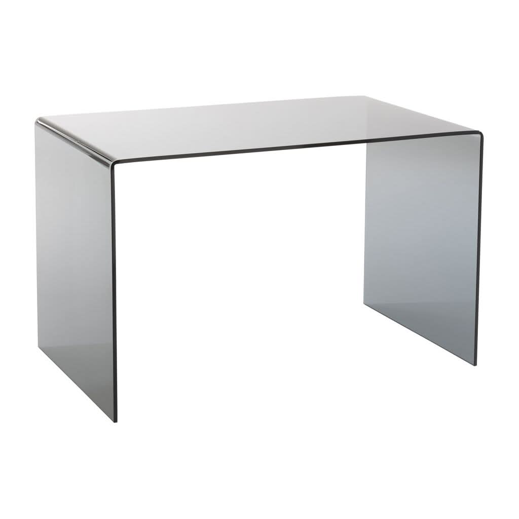 Bureau Design Verre Noir | Reya - Designix Bureau